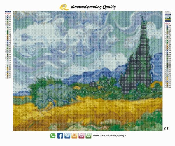 Diamond Painting Campo di Grano - immagine 2