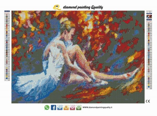 Diamond Painting Ballet Art - immagine 2