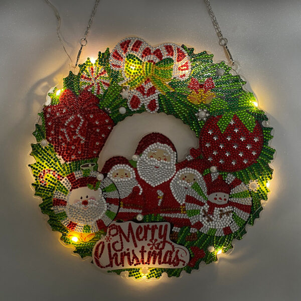 Diamond Painting Christmas Snow - immagine 3