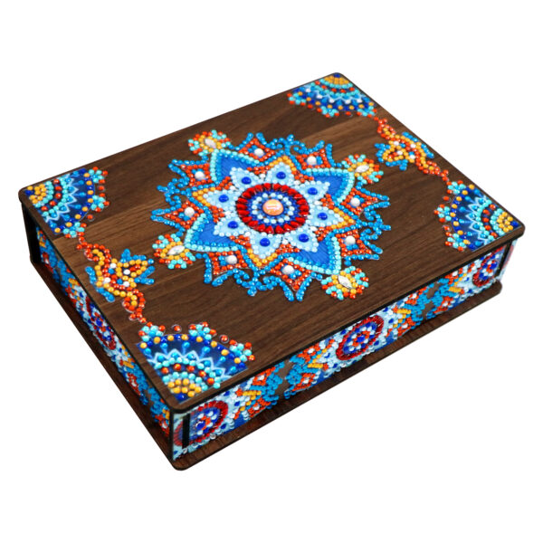 Diamond Painting Portagioie Blue Mandala