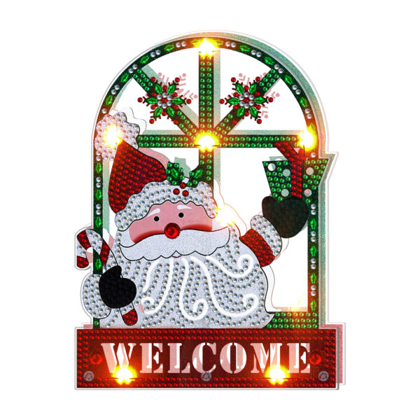 Diamond painting Lampada Welcome