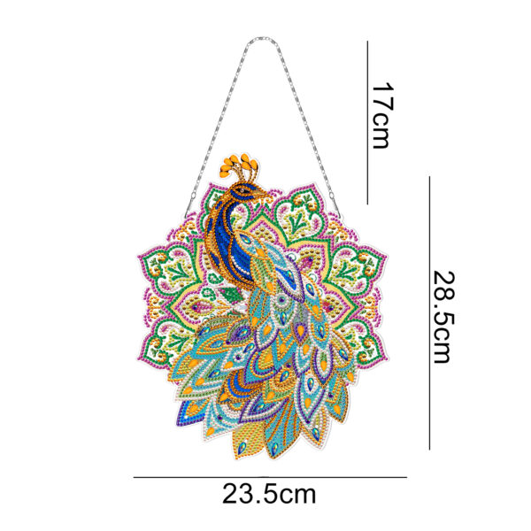 Diamond Painting Pavone Speciale - immagine 2