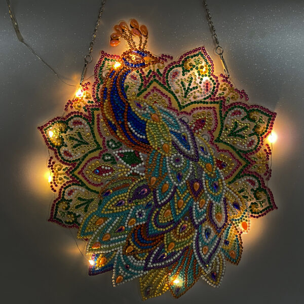 Diamond Painting Pavone Speciale - immagine 3