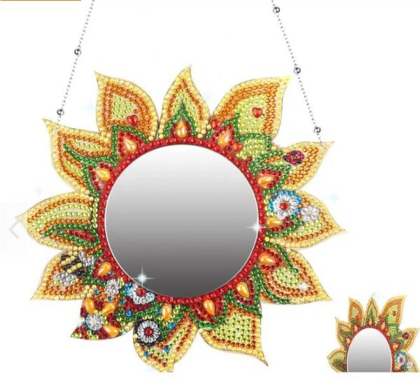 Diamond Painting Specchio Girasole