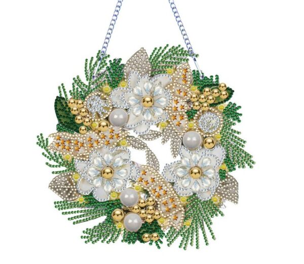 Diamond Painting Ghirlanda Oro