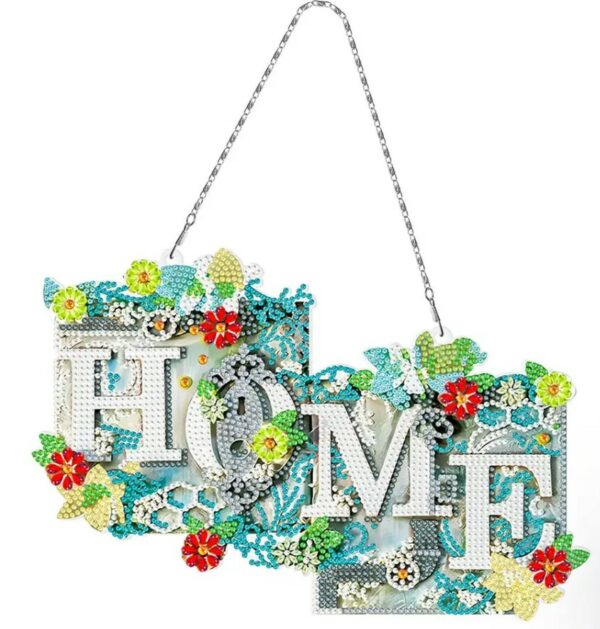 Diamond Painting Ghirlanda Home