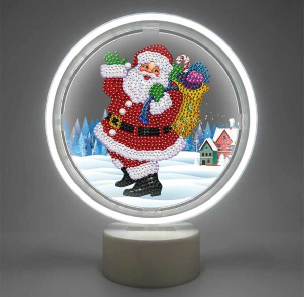 Diamond painting Lampada Babbo