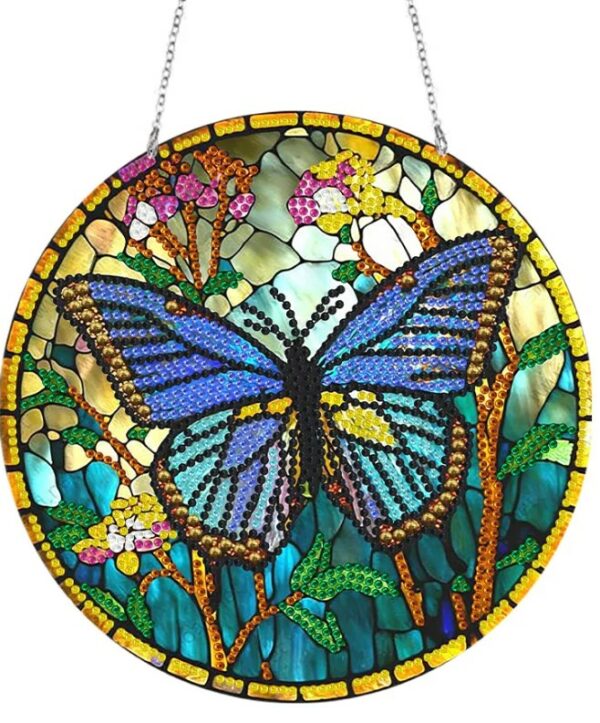 Diamond Painting Ghirlanda Farfalla