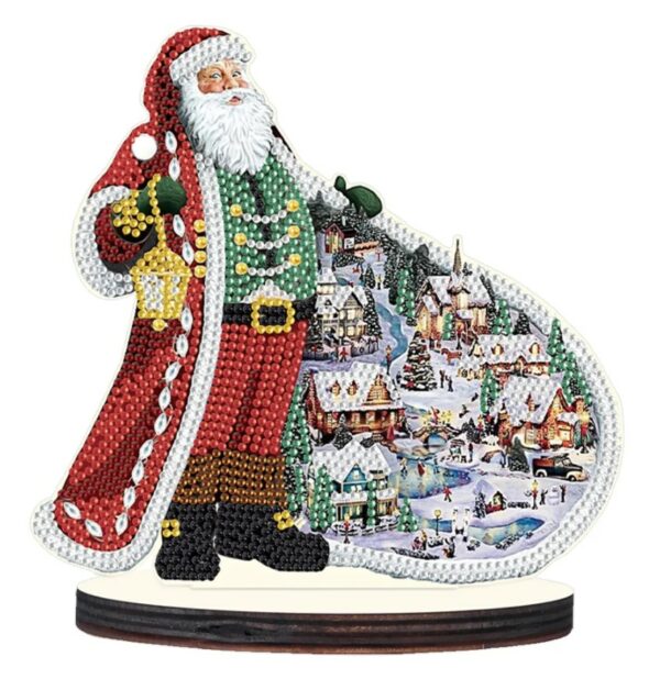 Diamond Painting Babbo Natale Mantello